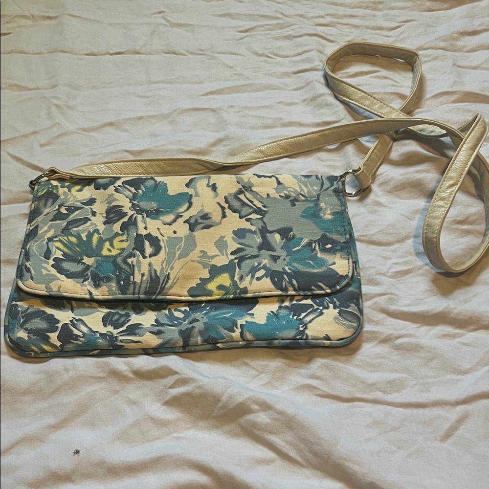 Floral Print Crossbody Bag